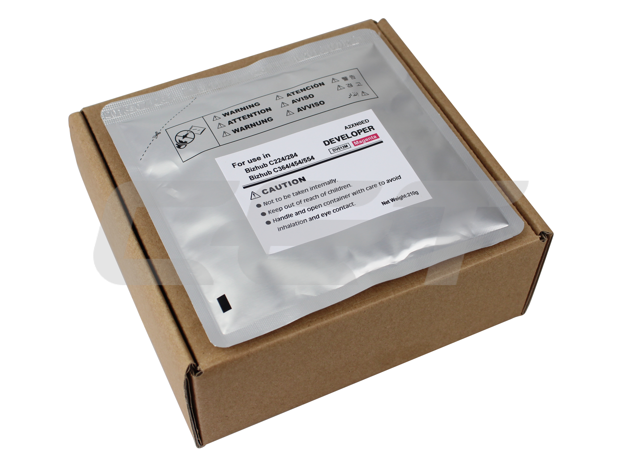Toner compatível Konica Minolta MICE8127 magenta